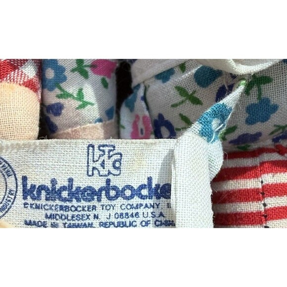 Knickerbocker Raggedy Ann & Andy Dolls Vintage 6.5” Taiwan - Picture 4 of 5